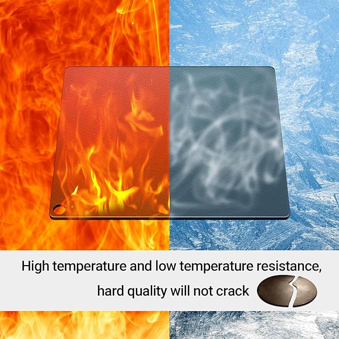 Onlyfire Pizza Steel Sheet for Oven BBQ and Grill - 16 x 14 inch Non-Stick Metal Baking Sheet with High Performance Conductive Grilling Surface for Pizza Bread