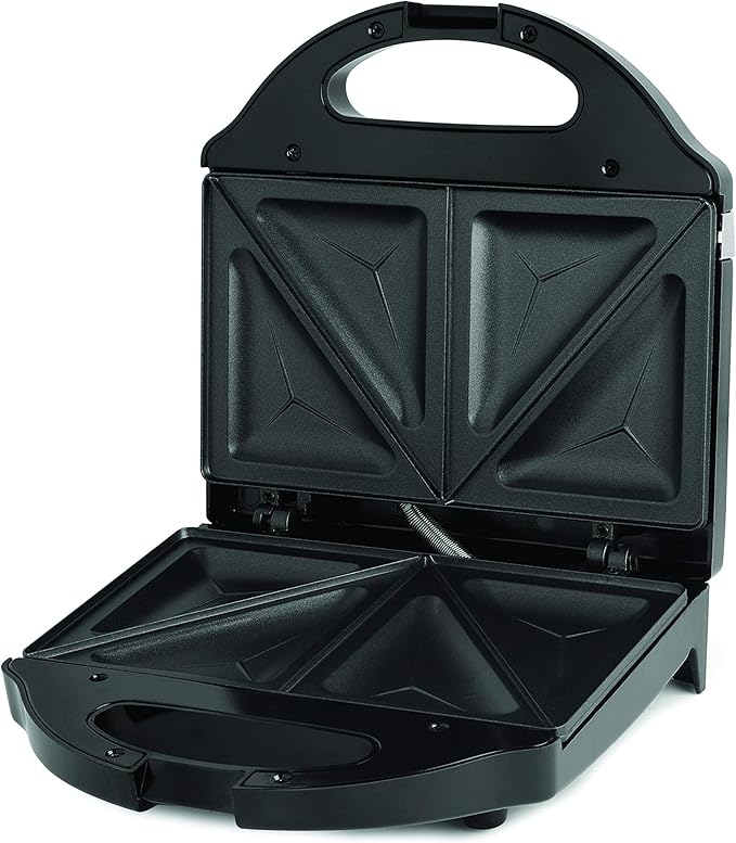 Salton SM1068BK Pocket, Black Sandwich Maker