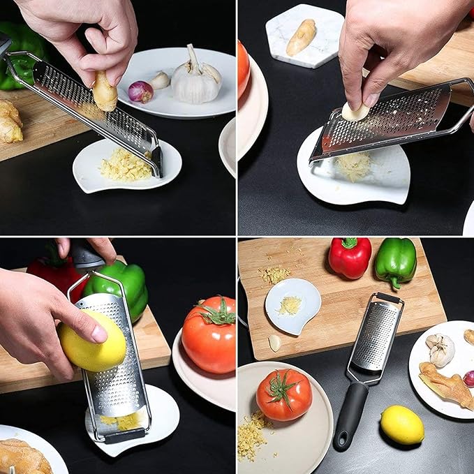 Potato Zester Stainless Steel Cheese Grater Food Slice Tool Protective Shell