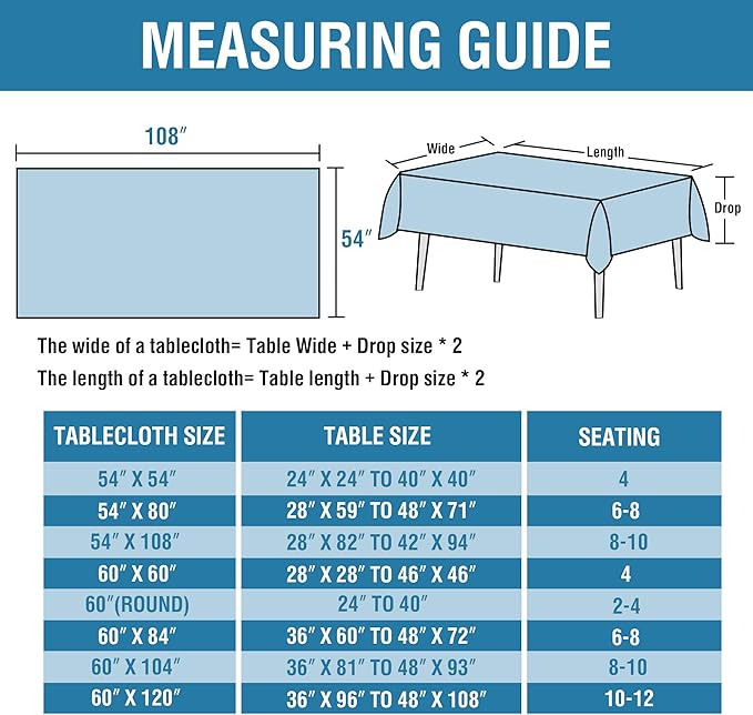 H.VERSAILTEX Linen Textured Table Cloths 54 x 108 Inch Premium Solid Tablecloth Spill-Proof Waterproof Table Cover for Dining Buffet Feature Extra Soft and Thick Fabric Wrinkle Free, Taupe