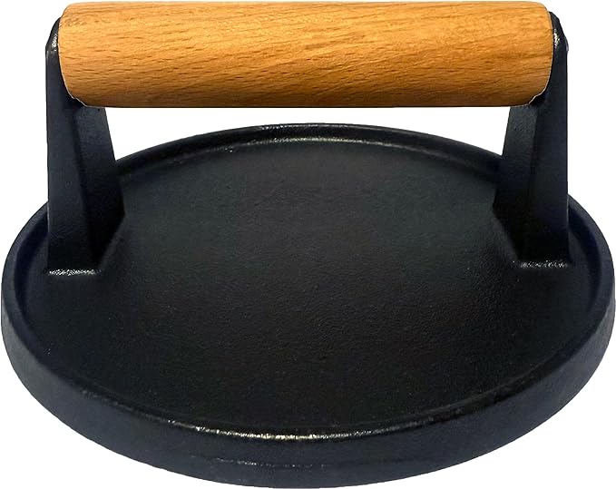 14.5cm Smashed Burger Press，14.5cm Cast Iron Press