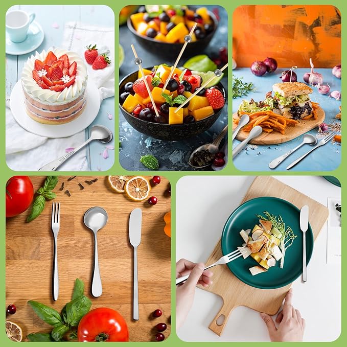 94 Pcs Charcuterie Board Accessories, Stainless Steel Cheese Spreaders Forks Spoons Mini Serving Tongs Honey Dippers Sauce Cups Toothpick Flags Charcuterie Utensils for Pastry Making, Silver