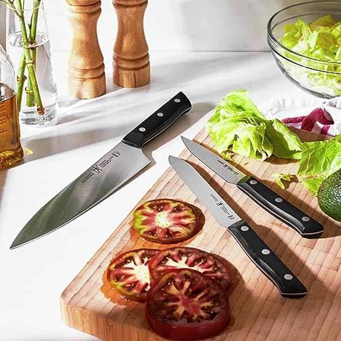 HENCKELS Dynamic Razor-Sharp 7-Piece Knife Set, Chef Knife, Bread Knife, German Engineered Informed by 100+ Years of Mastery