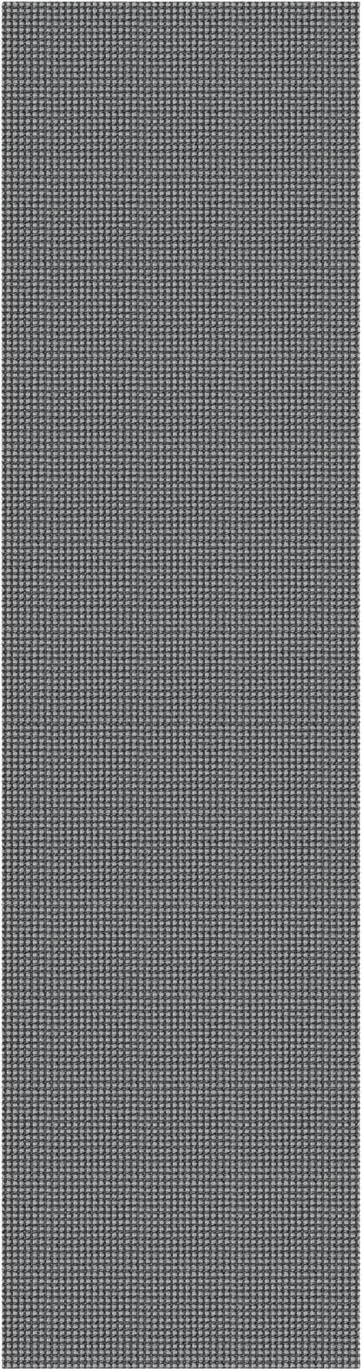 EARTHALL Runner Rug 3x16 Ft Washable Runners for Hallways Extra Long Woven Non Slip Entryway Runner Braided Kitchen Runner Indoor Outdoor Carpet Runners for Hotels, Hall, Stair, Dark Gray