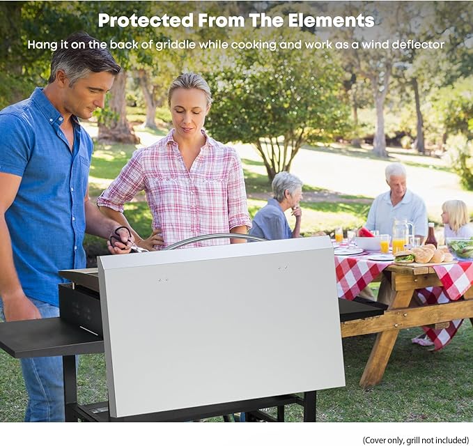 Stanbroil Hard Cover Hood for Blackstone 36" Griddle, Stainless Steel Hard Top Lid with Handle, Outdoor Griddle Hood for Blackstone 36 Inch and Other Similar Grills