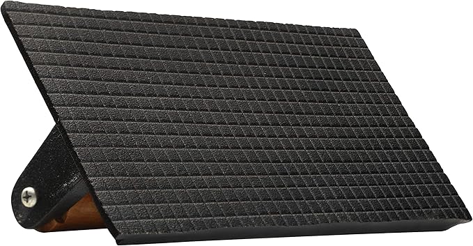 Rectangle Grill Press with Wooden Handle 9 x 5 inches - Heavy Duty, Bacon Press, Burger Press, Panini Press, Meat Press - Ideal Cast Iron Press for Kitchen & Grill by EcoQuality (5)
