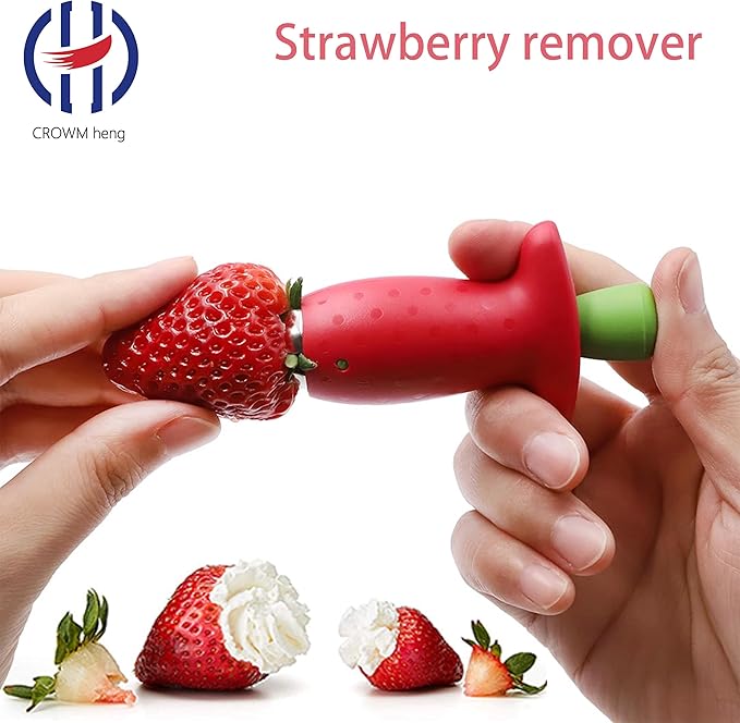 Remover, tomato corer, strawberry remover, kitchen tool tweezers, fruit clip, suitable for fruits and vegetables, suitable for strawberries, pineapples, tomatoes, fruits,