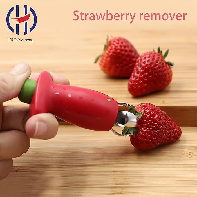 Remover, tomato corer, strawberry remover, kitchen tool tweezers, fruit clip, suitable for fruits and vegetables, suitable for strawberries, pineapples, tomatoes, fruits,