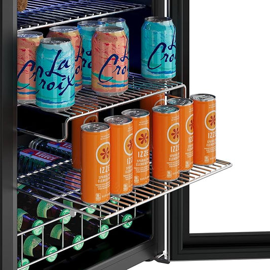 EdgeStar BWC91SS 17 Inch Wide 80 Can Capacity Extreme Cool Beverage Center