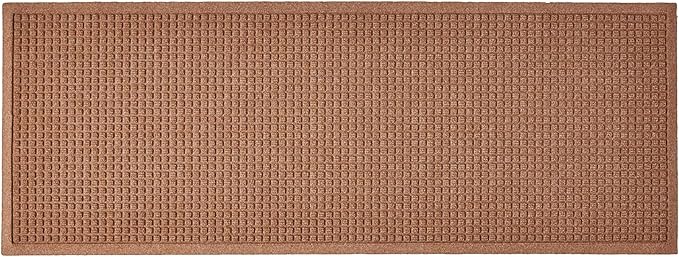 Hudson Exchange (22"x60", Medium Brown) Waterhog Fashion Runner Floor Mat