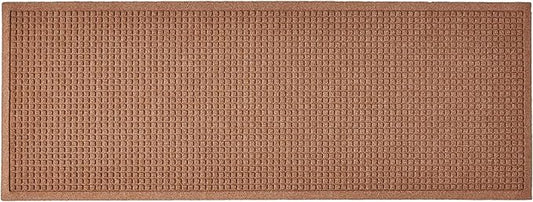 Hudson Exchange (22"x60", Medium Brown) Waterhog Fashion Runner Floor Mat