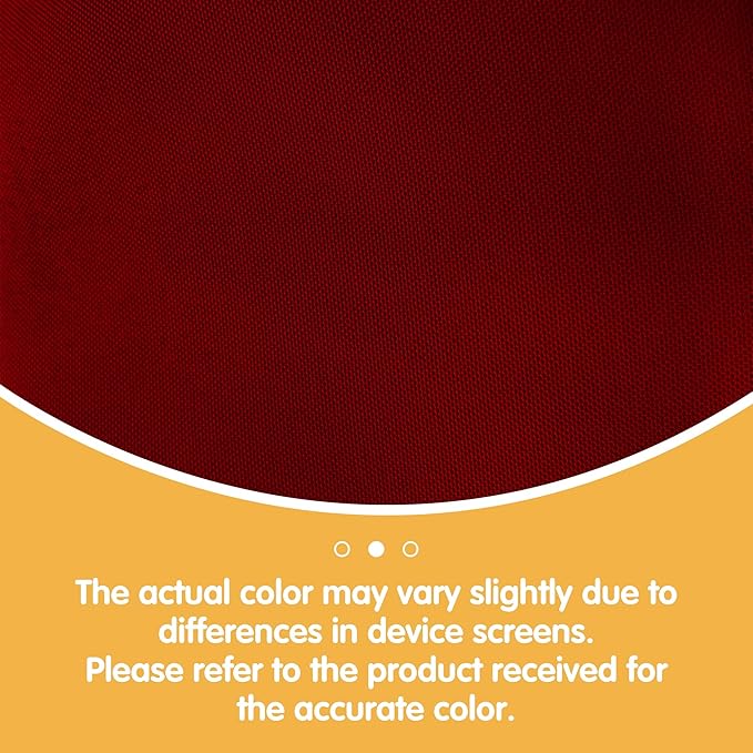 BRILLMAX 10 Pack Burgundy Tablecloths 60 x 102 Inch for 6ft Rectangle Tables - 150 GSM Polyester Fabric, 15" Standard Drop, Water, Stain & Wrinkle Resistant Cloth Cover for Wedding Dining Buffet