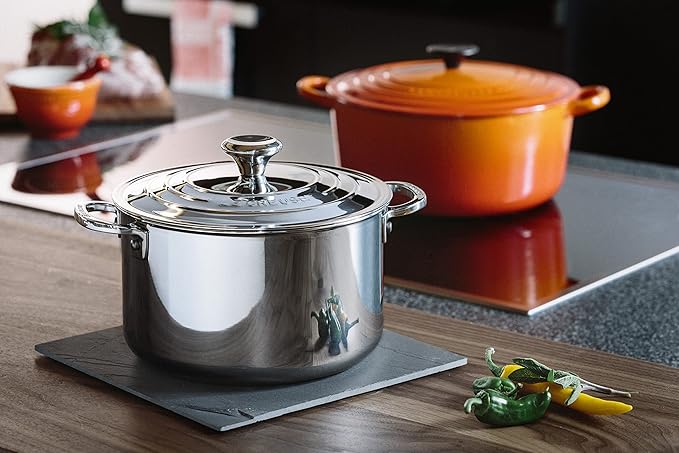 Le Creuset Tri-Ply Stainless Steel 7 Quart Stockpot