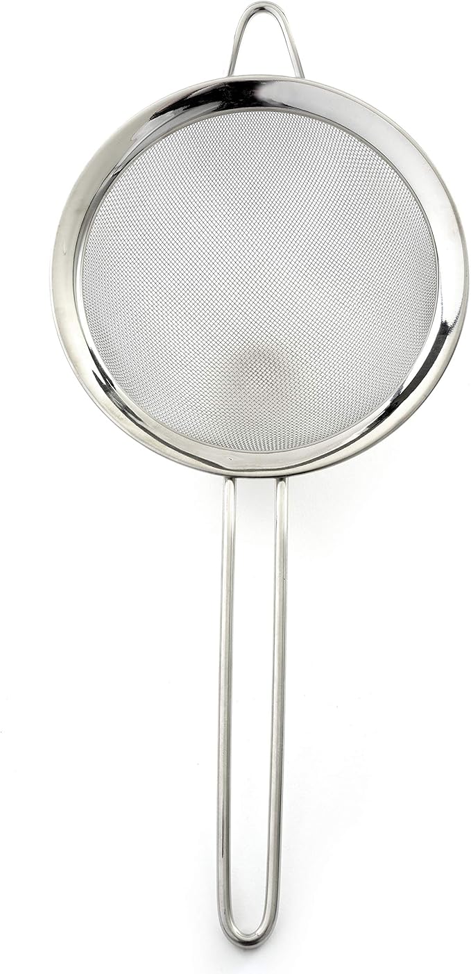Norpro Stainless Steel Strainer, 6-Inch, Silver