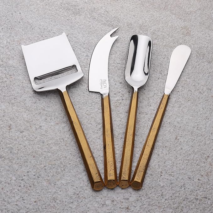 INOX artisans Plateau Cheese Tools 4 Pc. Set