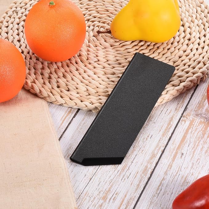 PATIKIL ABS Knife Cover Sleeves for 7" Kitchen Knife, Knives Edge Guard Blade Protector Universal Knife Sheath for Home Kitchen, Black