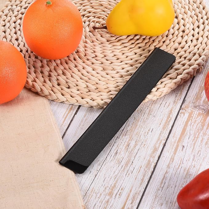 PATIKIL ABS Knife Cover Sleeves for 8" Slicing Carving Knife, 2 Pack Knives Edge Guard Blade Protector Universal Knife Sheath for Home Kitchen, Black