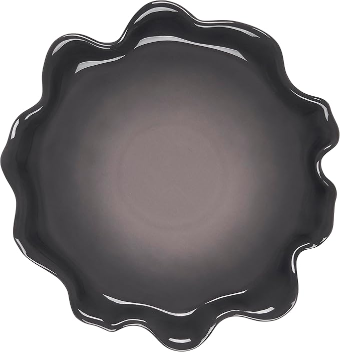 Le Creuset Stoneware Iris Collection Serving Platter, 14", Oyster