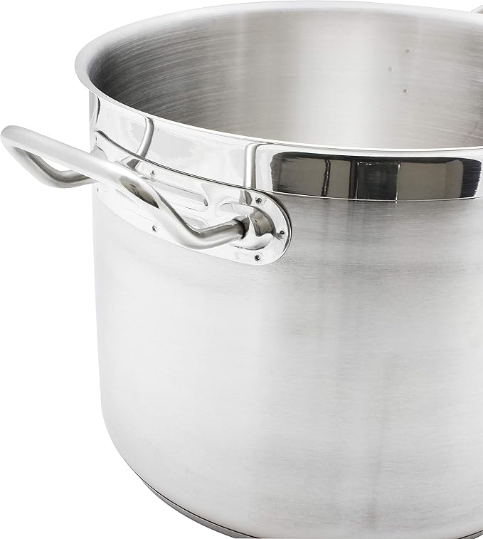 Thunder Group 20 quart 18/8 stainless steel double boiler (3 pcs set), comes in each