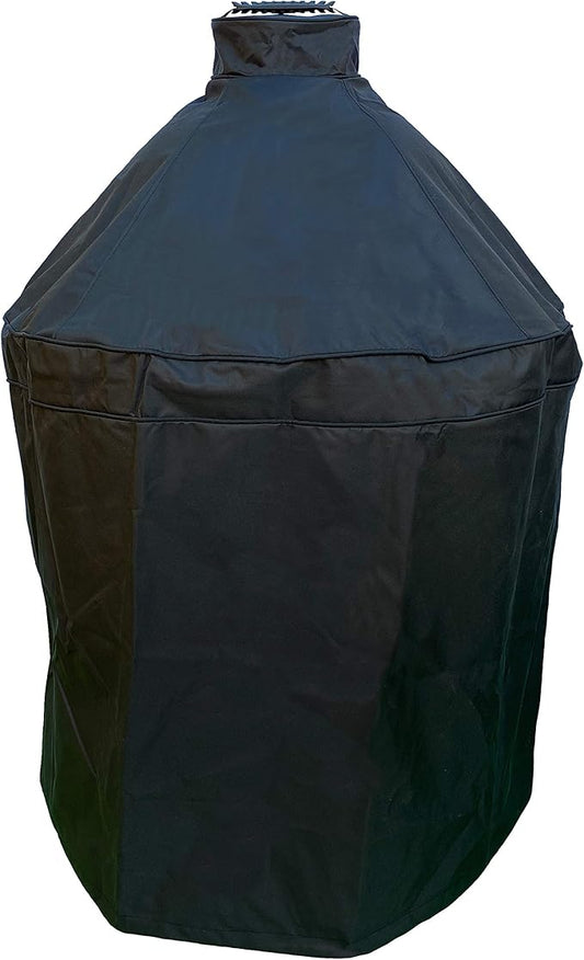 TUFFDURA Grill Cover for Big Green Egg, Kamado Joe and Char-Griller Akorn - Fade Resistant Waterproof Fabric