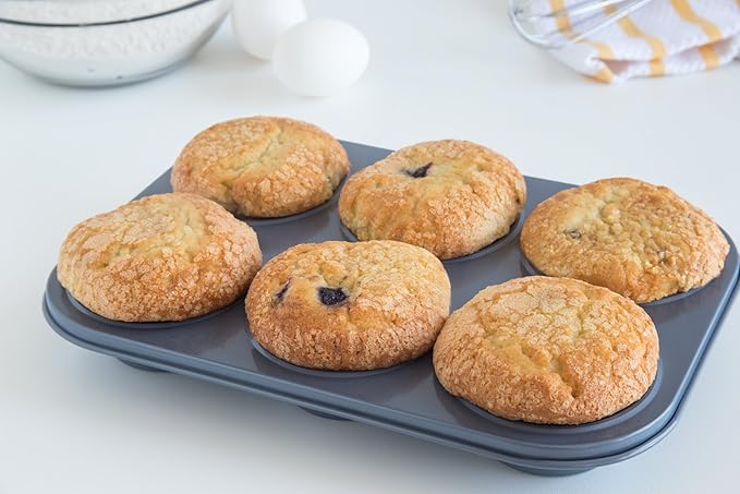 Fox Run Muffin Pan, 6-Cup, Preferred Non-Stick