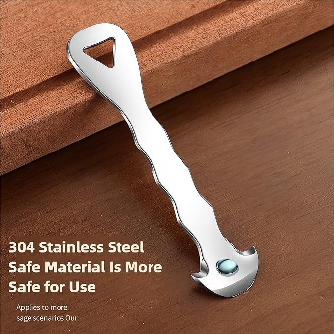 Orange Peeler Tool & Citrus Peeler- 304 Stainless Steel Fruit Peeler for Oranges, Grapefruits, Lemons | Ergonomic Safe Cutter & Slicer, Easy Peel Skin Remover