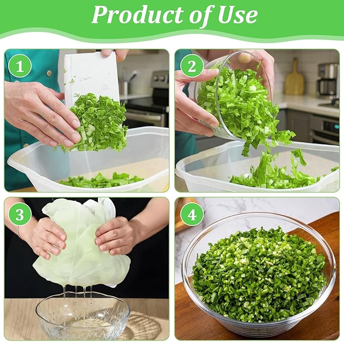 4 PCS Cheese Cloth Bag for Straining, Bowl-shaped Nylon Fine Mesh Strainer Bag, Nut Milk Yogurt Strainer, Reusable Fine Mesh Cheesecloth for Straining Squeezing Vegetable