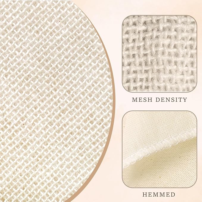 Cheese Cloths, 3Pcs 36x36 Inch Grade 100 Precut Cheese Cloths for Straining, Cotton Unbleached, Reusable Muslin Cheesecloth for Straining, Making Yogurt, Cooking Turkey, Crafts - 9 Sq.Ft