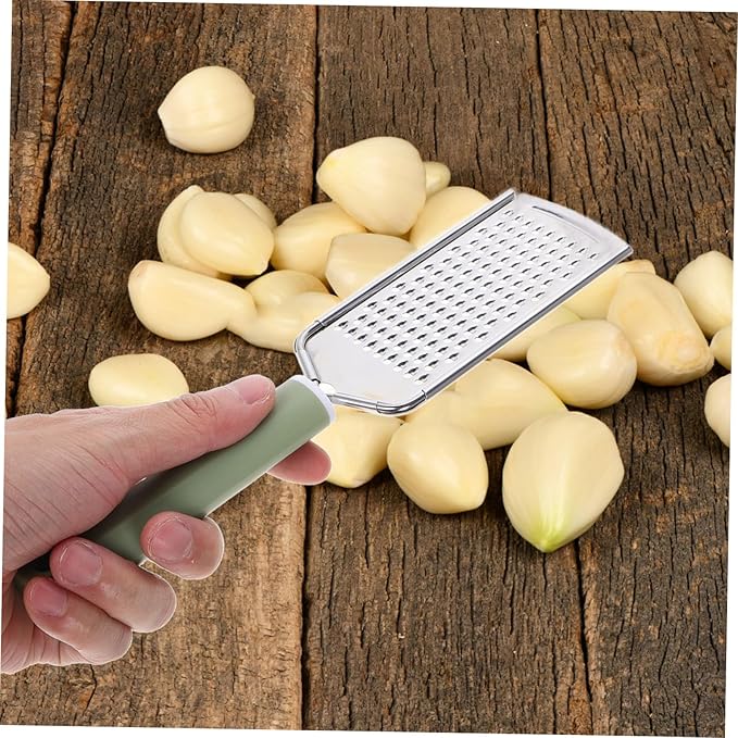 Ciieeo Garlic Shaved Tool Cheese Grater Garlic Press Essential Kitchen Utensil