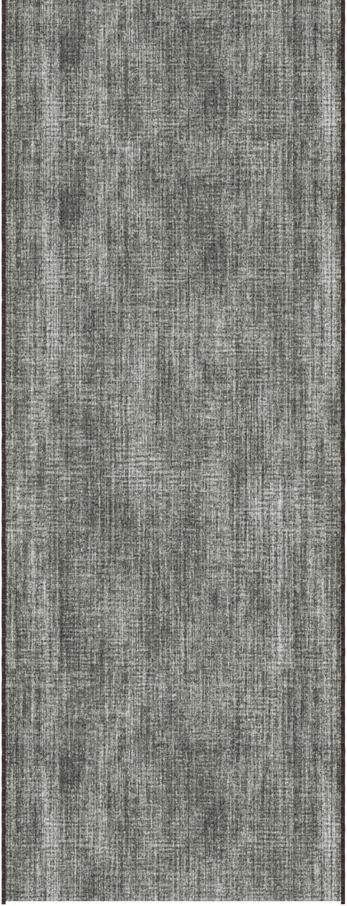 Ottomanson 2-Piece Kitchen Rug Set - Non Slip Runner & Washable Mat - 1'11" x 4' + 1'11"' x 5' - Durable, Stain Resistant for Entryway, Bedroom and Bathroom, Solid Brown