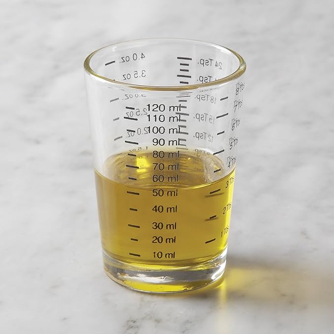 Fox Run Mini Measuring Cup Shot Glass, 4 Ounce