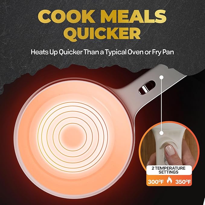 Electric Hot Pot for Cooking, Portable Hotpot Pot Electric Cooker Frying Pan for Dorm Room Essentials, Camping, RVs - 2024 Model