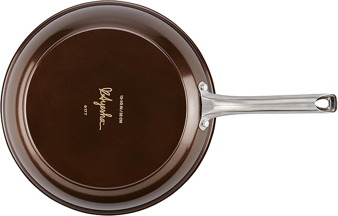 Ayesha Curry Home Collection Nonstick Frying Pan / Fry Pan / Skillet - 11.5 Inch, Brown