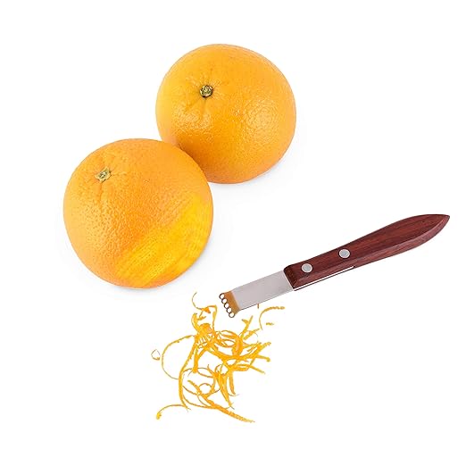 Viski 5293 Professional: Acacia Citrus Zester (Pack of 12)
