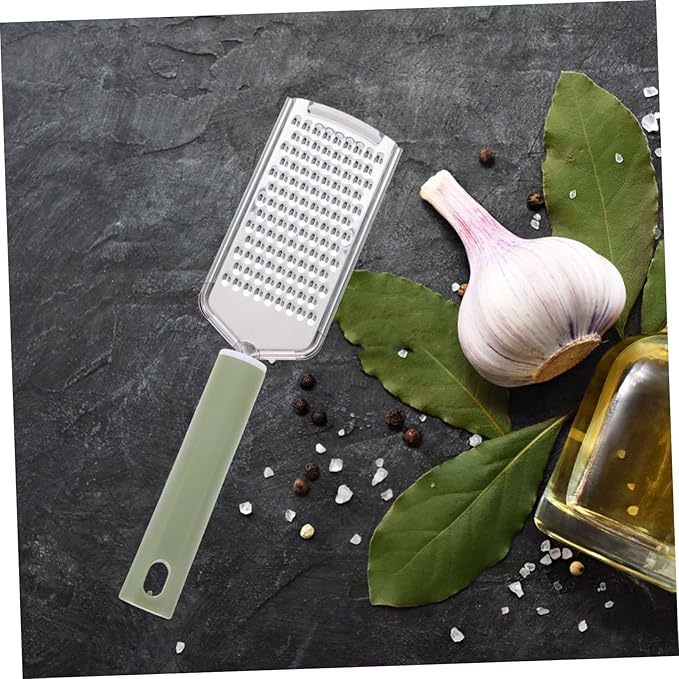 1pcs Stainless Steel Garlic Shredder and Cheese Grater Multifunction Handheld Zester for Easy Vegetable Chopping and Efficient Food Preparation for Garlic Ginger and Cheese