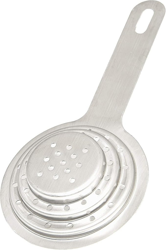 Universal Can Strainer | Food Grade Stainless Steel Can Colander with Handle | Canned Food Strainer| Tuna Press | Food Tin Strainer for Large & Small | Canning Colander