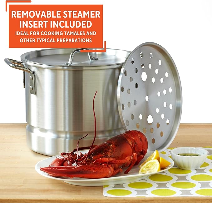 IMUSA 52qt Aluminum Steamer