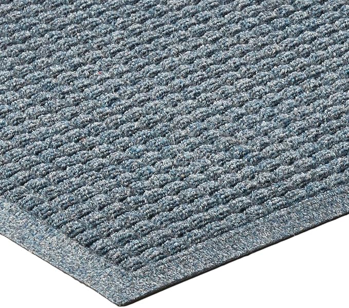 Hudson Exchange (22"x60", Bluestone) Waterhog Fashion Runner Floor Mat