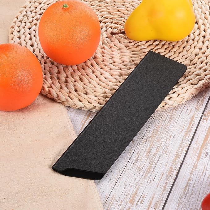 PATIKIL ABS Knife Cover Sleeves for 8" Chef Knife, 3 Pack Knives Edge Guard Blade Protector Universal Knife Sheath for Home Kitchen, Black