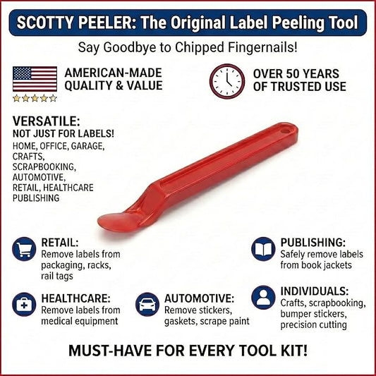 Label & Sticker Remover - The Original (Set of 2 Blue)