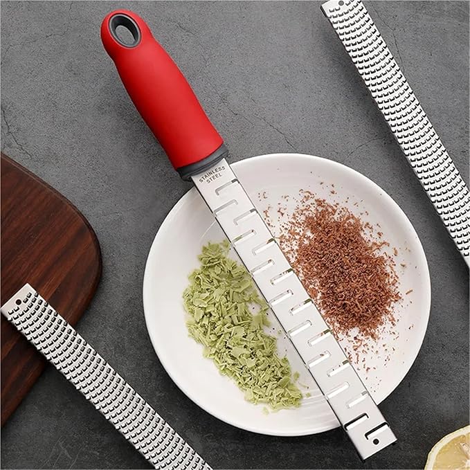 2Pcs Cheese Lemon Zester Kitchen Grater Slicer Chocolate Ginger Spice Citrus Home Cooking Utensils
