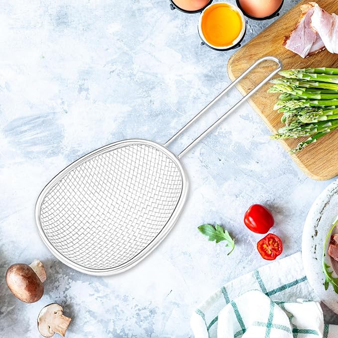 Stainless Steel Kitchen Strainer Set - Effortless Cleaning And Maintenance, Coarse Mesh