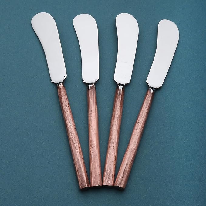 INOX artisans Sundance Butter Knife/Cheese Spreader 4 Pc. Set