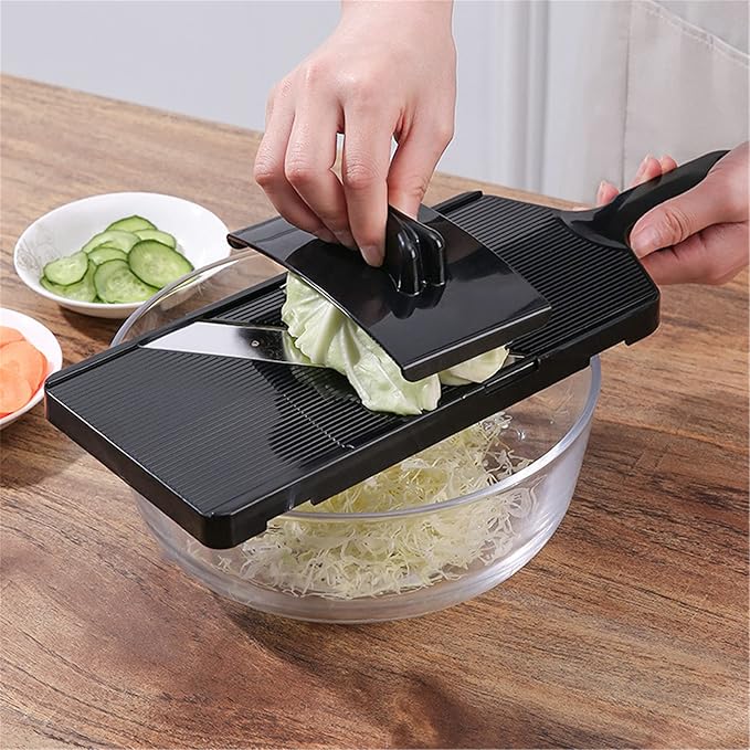 Mandoline Food Slicer Cabbage Grater Manual Cutter Vegetable Grater Julienne Slicer Waffle Fruit Kitchen Potato Cutter,large