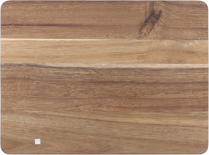 The Memory Company Officially Licensed NFL Acacia Cutting Board – 11.7" x 15.7" Durable Wood Chopping & Serving Board with Team Logo