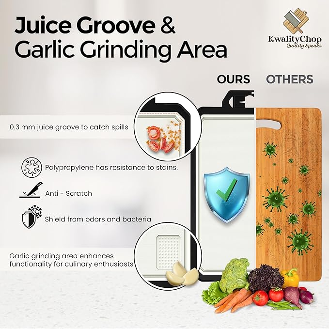 Double-sided Stainless steel cutting board with knife sharpener & stand -17x12" Stainless steel cutting boards for kitchen - Dishwasher Safe cutting boards,chopping board, large cutting board/PP