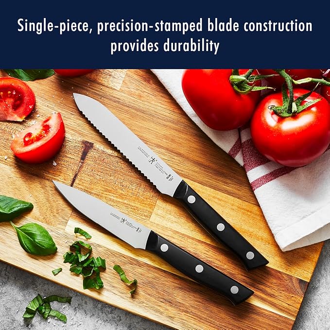 HENCKELS Dynamic Razor-Sharp 15-Piece Knife Set, Chef Knife, Bread Knife, Steak Knife, German Engineered Informed by 100+ Years of Mastery