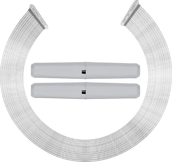 ANDUSTRIAL Stainless Steel Cheese Cutting Replacement Wires For Soft and Hard Cheese - Easy to Use and Clean - 24 Wires 24" + 1 Pair Egronomic Plastic Handle