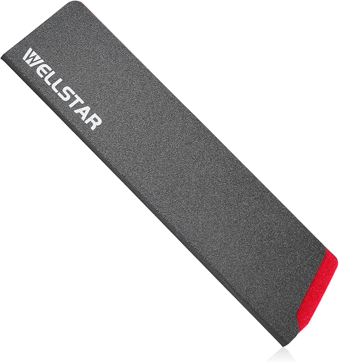 WELLSTAR Knife Edge Guards 8 Inch, Universal Blade Covers, BPA Free ABS Protective Blade Sheaths, Non-Scratch Felt Lining Kitchen Knives Covers (Knives not included)