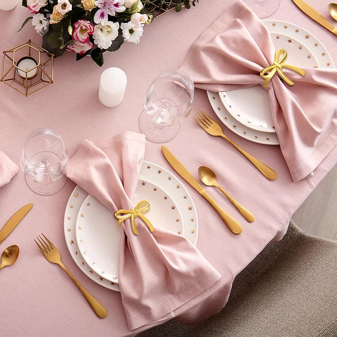 12 Pcs Gold Bow Napkin Rings, Metal Butterfly Napkin Holders for Dinner Parties Wedding Banquet Table Setting Family Gatherings Table Decoration